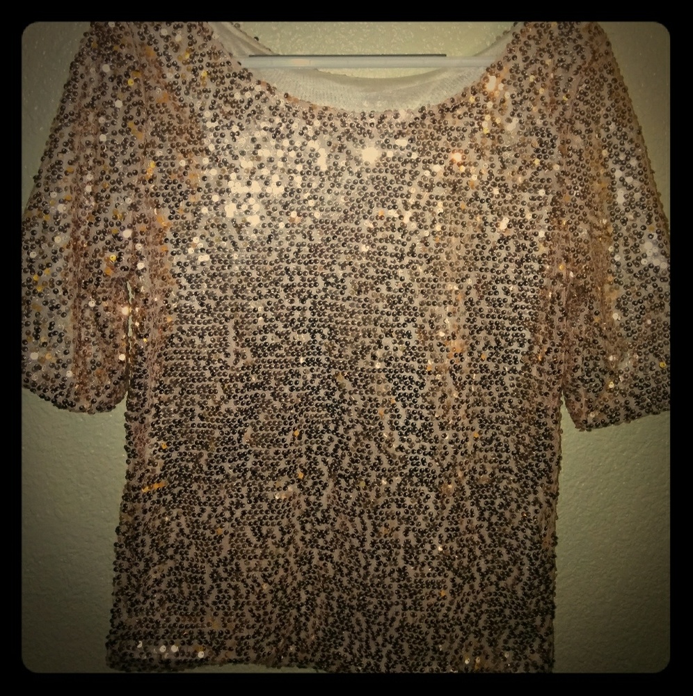 Sequin blouse